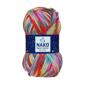 Купить пряжу NAKO SPORT WOOL SENLIK цвет 87736 производства фабрики NAKO