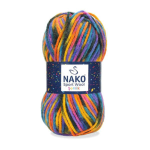 Купить пряжу NAKO SPORT WOOL SENLIK цвет 87740 производства фабрики NAKO