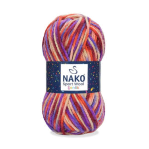 Купить пряжу NAKO SPORT WOOL SENLIK цвет 87741 производства фабрики NAKO