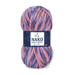Купить пряжу NAKO SPORT WOOL SENLIK цвет 87742 производства фабрики NAKO