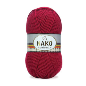 Купить пряжу NAKO SUPERLAMBS 25 цвет 3630 производства фабрики NAKO