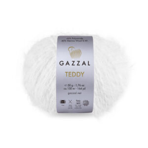 Купить пряжу GAZZAL Teddy цвет 6530 производства фабрики GAZZAL