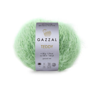 Купить пряжу GAZZAL Teddy цвет 6555 производства фабрики GAZZAL
