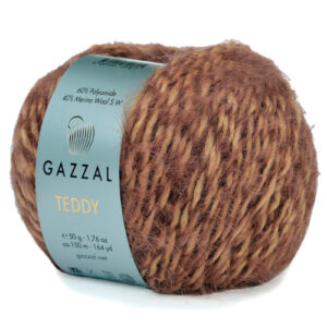 Купить пряжу GAZZAL Teddy цвет 6541 производства фабрики GAZZAL