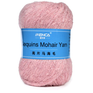 Купить пряжу Menca Sequins Mohair Yarn цвет 24 производства фабрики Menca