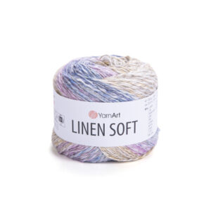 Купить пряжу YARNART LINEN SOFT цвет 7404 производства фабрики YARNART