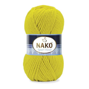 Купить пряжу NAKO SPORT WOOL цвет 10633 производства фабрики NAKO