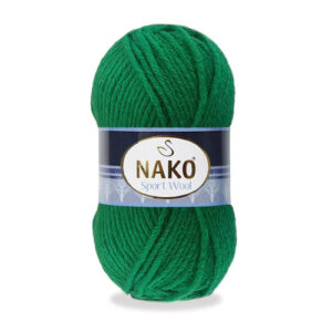 Купить пряжу NAKO SPORT WOOL цвет 11347 производства фабрики NAKO