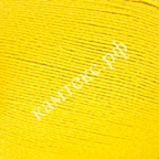 Купить пряжу КАМТЕКС Хлопок Мерсеризованный цвет 030-Лимон производства фабрики КАМТЕКС