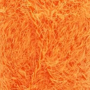 Купить пряжу КАМТЕКС Хлопок Травка цвет 115-Оранжевый неон производства фабрики КАМТЕКС