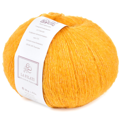 Купить пряжу LA FILATI Brushed Alpaca цвет 19 производства фабрики LA FILATI