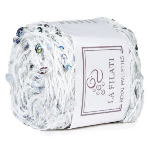 Купить пряжу LA FILATI Royal Paillettes цвет 019 производства фабрики LA FILATI