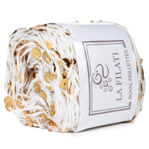 Купить пряжу LA FILATI Royal Paillettes цвет 022 производства фабрики LA FILATI