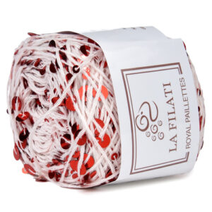 Купить пряжу LA FILATI Royal Paillettes цвет 038 производства фабрики LA FILATI