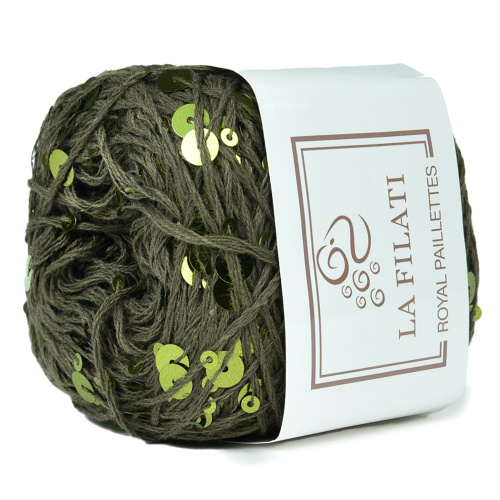 Купить пряжу LA FILATI Royal Paillettes цвет 118 производства фабрики LA FILATI