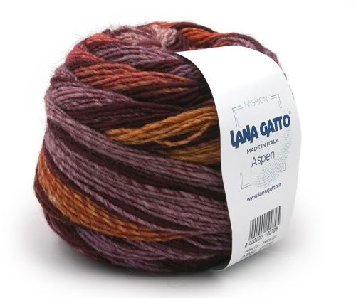 Купить пряжу LANA GATTO ASPEN цвет 30582 производства фабрики LANA GATTO