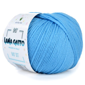 Купить пряжу LANA GATTO BABY SOFT цвет 9412 производства фабрики LANA GATTO