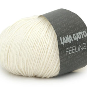 Купить пряжу LANA GATTO FEELING цвет 10009 производства фабрики LANA GATTO