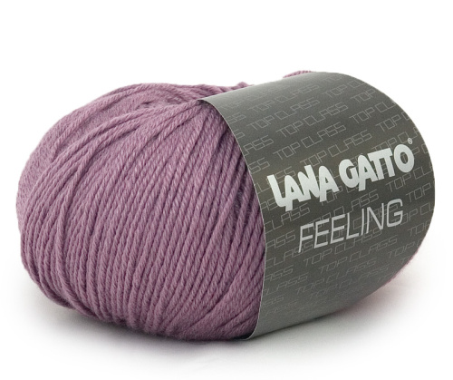 Купить пряжу LANA GATTO FEELING цвет 12940 производства фабрики LANA GATTO