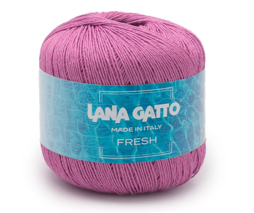 Купить пряжу LANA GATTO FRESH цвет 8896 производства фабрики LANA GATTO