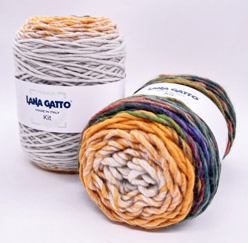 Купить пряжу LANA GATTO KIT цвет 30387 производства фабрики LANA GATTO