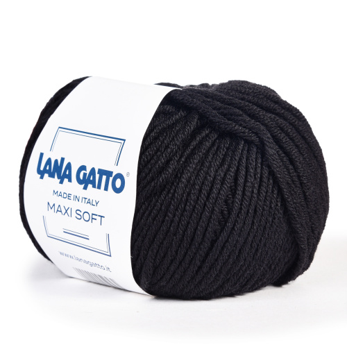 Купить пряжу LANA GATTO MAXI SOFT цвет 10008 производства фабрики LANA GATTO