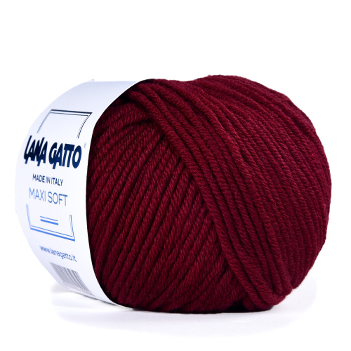 Купить пряжу LANA GATTO MAXI SOFT цвет 10105 производства фабрики LANA GATTO