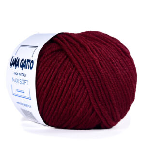 Купить пряжу LANA GATTO MAXI SOFT цвет 10105 производства фабрики LANA GATTO