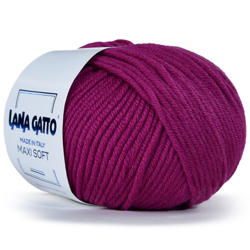 Купить пряжу LANA GATTO MAXI SOFT цвет 13907 производства фабрики LANA GATTO
