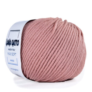 Купить пряжу LANA GATTO MAXI SOFT цвет 14393 производства фабрики LANA GATTO