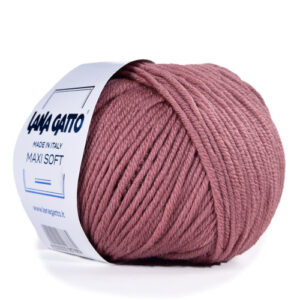 Купить пряжу LANA GATTO MAXI SOFT цвет 14445 производства фабрики LANA GATTO