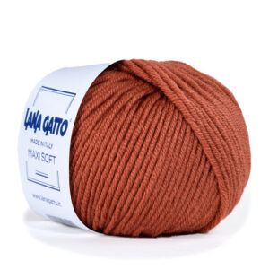 Купить пряжу LANA GATTO MAXI SOFT цвет 14574 производства фабрики LANA GATTO