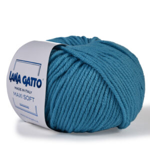 Купить пряжу LANA GATTO MAXI SOFT цвет 14607 производства фабрики LANA GATTO