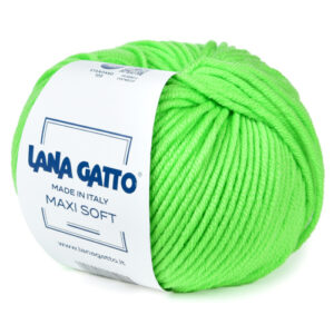 Купить пряжу LANA GATTO MAXI SOFT цвет 14631 производства фабрики LANA GATTO