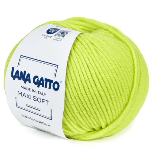 Купить пряжу LANA GATTO MAXI SOFT цвет 14648 производства фабрики LANA GATTO