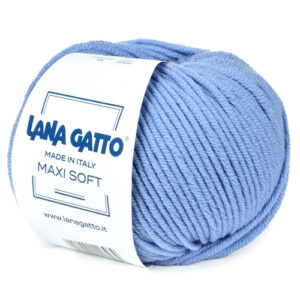 Купить пряжу LANA GATTO MAXI SOFT цвет 14745 производства фабрики LANA GATTO