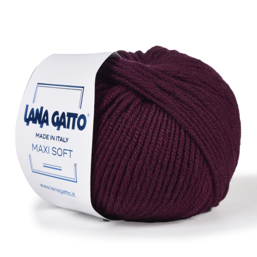 Купить пряжу LANA GATTO MAXI SOFT цвет 19004 производства фабрики LANA GATTO