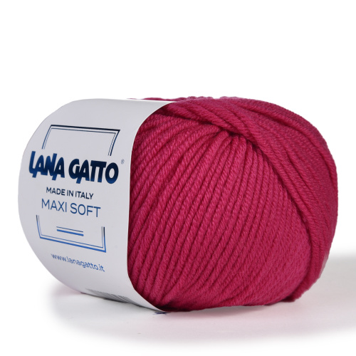 Купить пряжу LANA GATTO MAXI SOFT цвет 5240 производства фабрики LANA GATTO