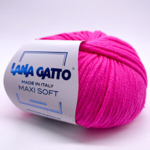 Купить пряжу LANA GATTO MAXI SOFT цвет А3088 производства фабрики LANA GATTO