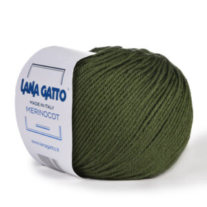 Купить пряжу LANA GATTO MERINOCOT цвет 14256 производства фабрики LANA GATTO