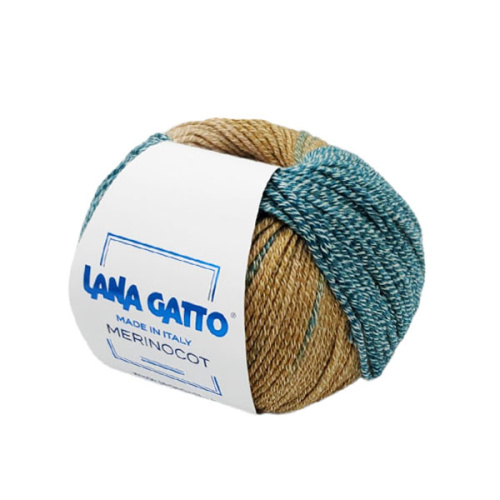 Купить пряжу LANA GATTO MERINOCOT цвет 9560 производства фабрики LANA GATTO