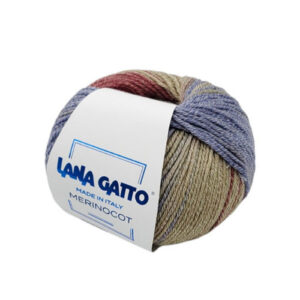 Купить пряжу LANA GATTO MERINOCOT цвет 9562 производства фабрики LANA GATTO