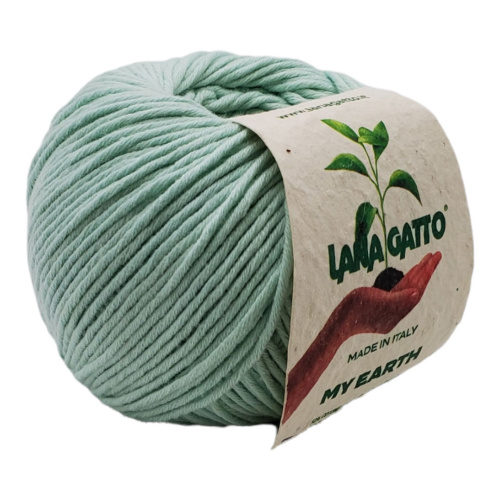 Купить пряжу LANA GATTO MY EARTH цвет 9639 производства фабрики LANA GATTO