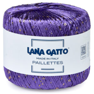 Купить пряжу LANA GATTO PAILLETTES цвет 30788 производства фабрики LANA GATTO