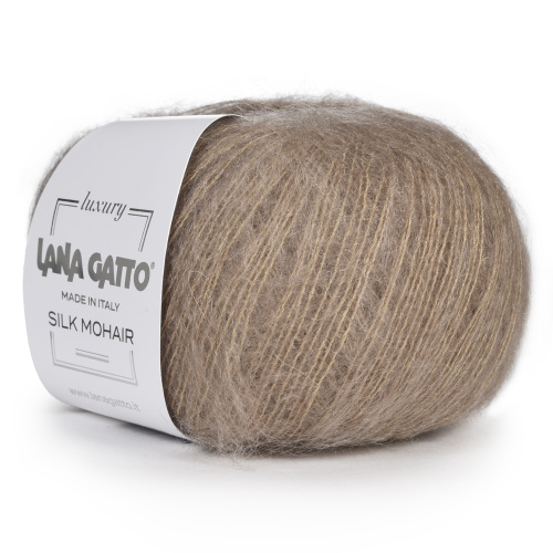 Купить пряжу LANA GATTO SILK MOHAIR цвет 30139 производства фабрики LANA GATTO