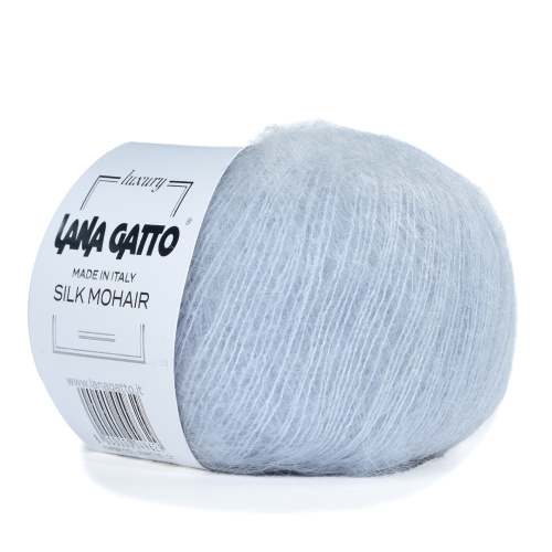 Купить пряжу LANA GATTO SILK MOHAIR цвет 6033 производства фабрики LANA GATTO