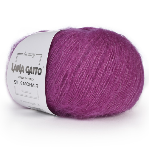 Купить пряжу LANA GATTO SILK MOHAIR цвет 7260 производства фабрики LANA GATTO