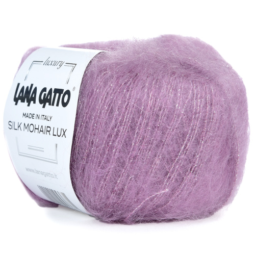 Купить пряжу LANA GATTO SILK MOHAIR LUX цвет 12940 производства фабрики LANA GATTO