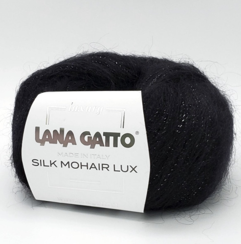 Купить пряжу LANA GATTO SILK MOHAIR LUX цвет 5000 производства фабрики LANA GATTO