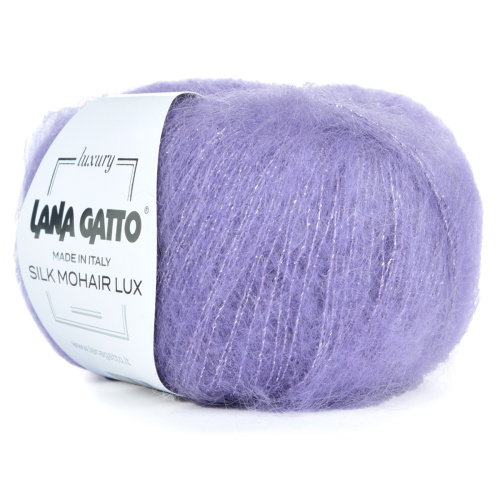Купить пряжу LANA GATTO SILK MOHAIR LUX цвет 8391 производства фабрики LANA GATTO
